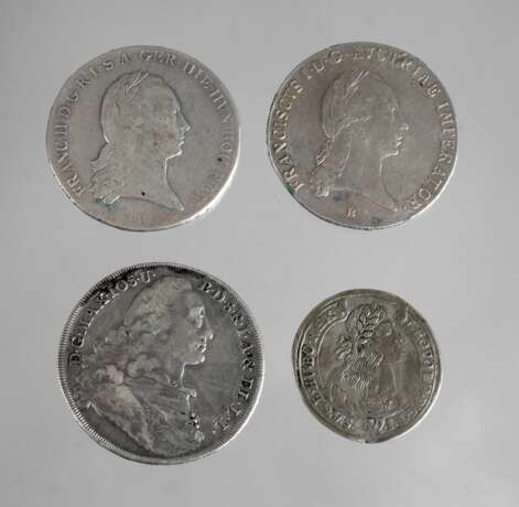 Vier Silbermünzen Österreich und Bayern - фото 1