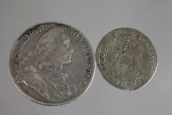 Vier Silbermünzen Österreich und Bayern - Foto 2