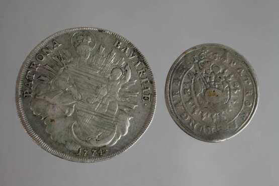 Vier Silbermünzen Österreich und Bayern - photo 3
