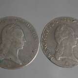Vier Silbermünzen Österreich und Bayern - photo 4