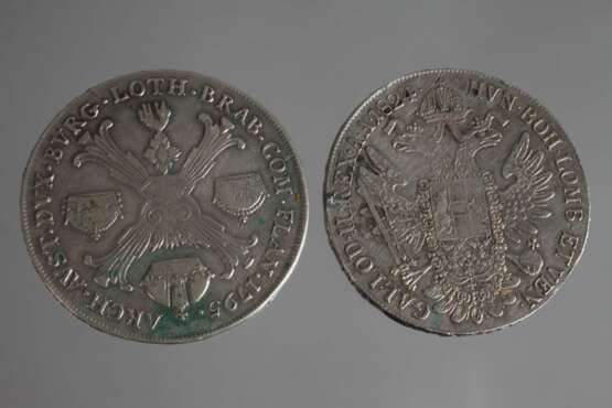 Vier Silbermünzen Österreich und Bayern - Foto 5