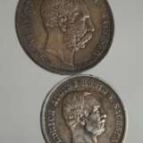 Zwei Silbermünzen Sachsen - photo 2