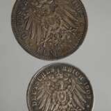 Zwei Silbermünzen Sachsen - photo 3