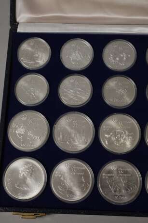 Konvolut Silbermünzen Olympiade Montreal 1976 - Foto 2