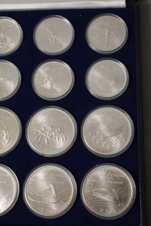 Konvolut Silbermünzen Olympiade Montreal 1976 - Foto 4
