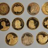 Elf Münzen Gold 999 - photo 3