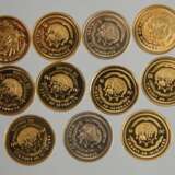 Elf Münzen Gold 999 - Foto 5