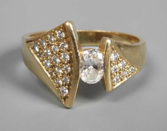 Eleganter Diamantring - photo 1