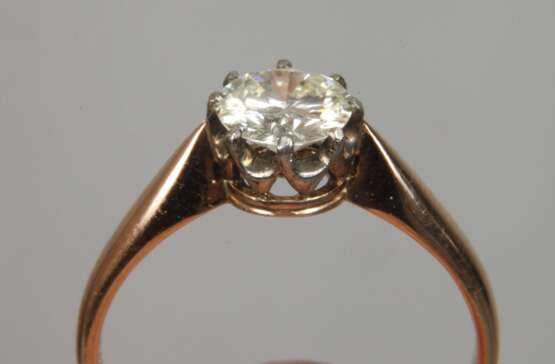 Damenring mit Brillant von 1,03 ct - photo 2