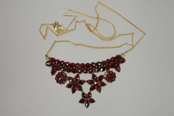 Collier und Armreif Granat - фото 3