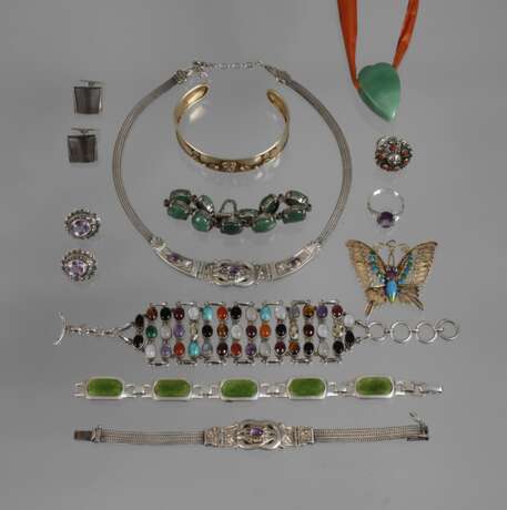 Konvolut Silberschmuck - photo 1