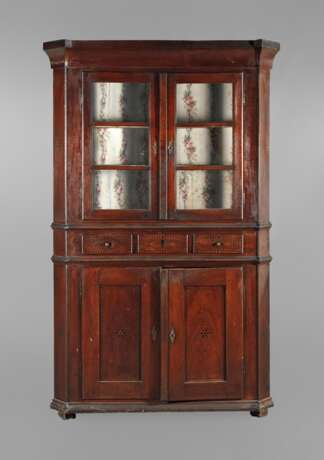 Eckvitrine Biedermeier - photo 1