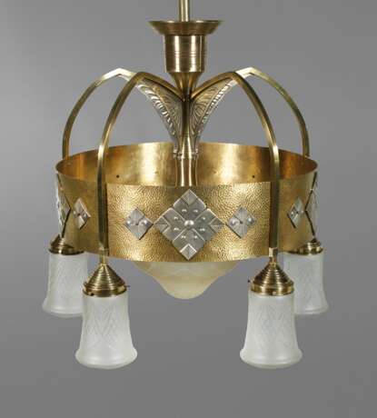 Große Deckenlampe Jugendstil - photo 1