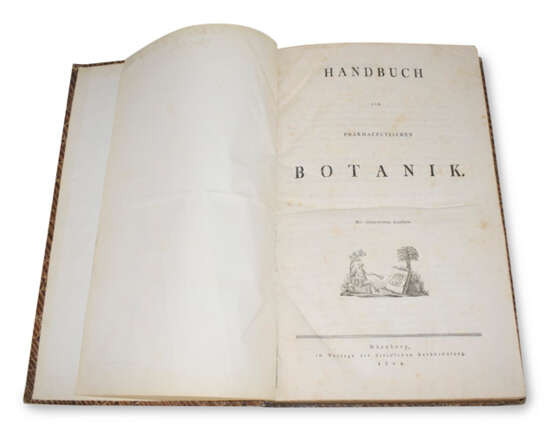 KARL WILHELM JUCH, HANDBUCH. DER PHARMACEUT. BOTANIK, 1804 - фото 1