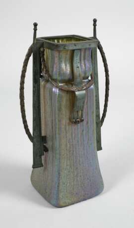 Wilhelm Kralik Sohn, Vase mit Metallmontur - photo 1