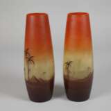 Vasenpaar mit ägyptischen Motiven - Foto 3