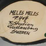 Gustavsberg Schweden "Meles Meles (Dachs)" - Foto 4