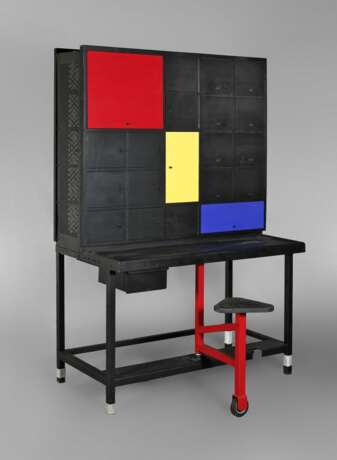 Sekretaire "Hommage à Mondrian" - Foto 1