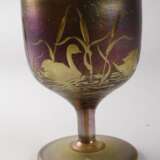 Schmid-Jacquet Pokalglas mit Schwanenmotiven - photo 4