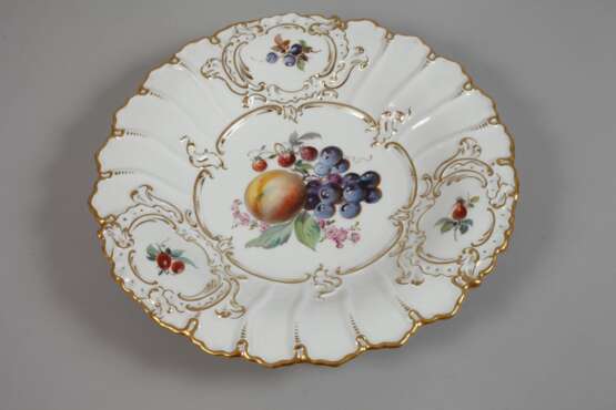 Meissen Prunkteller "Fruchtmalerei" - photo 2