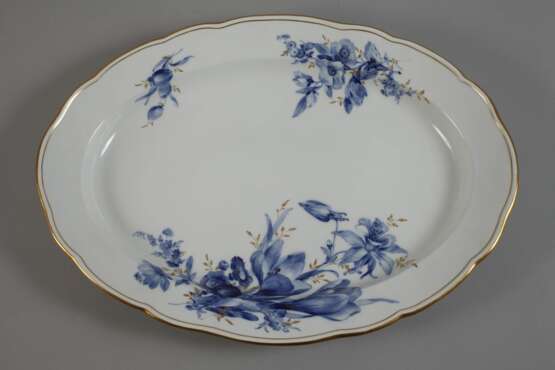 Meissen Servierservice "Blaue Blume/Goldgräser" - Foto 3