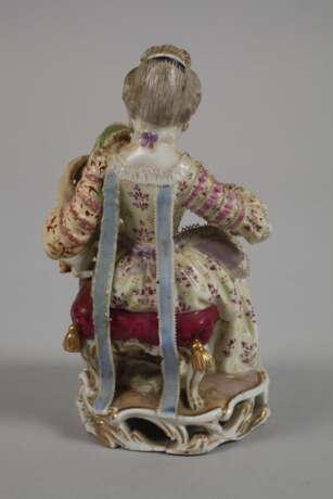 Meissen Genrefigur und Gärtnerkind - photo 3