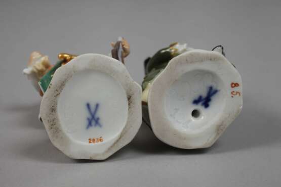 Meissen-Miniaturen "Jäger" und "Jägerin" - photo 3