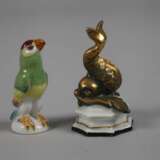 Meissen drei Miniatur-Vögel und Rosenthal Delphin - Foto 3