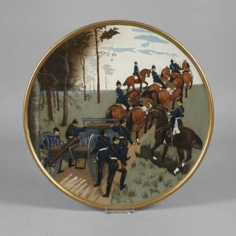 Villeroy & Boch Wandteller Militaria - photo 1