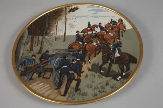 Villeroy & Boch Wandteller Militaria - photo 2