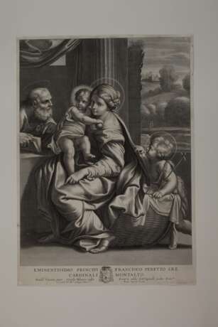Cornelis Bloemaert II, "Die heilige Familie" - Foto 2