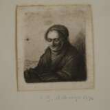 Johann Andreas B. Nothnagel, Zwei Radierungen nach Rembrandt - photo 3