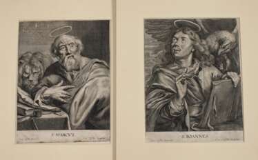 Cornelis Visscher, Paar Heiligendarstellungen
