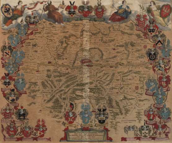 Johann Cornelius Blaeu, Karte Frankfurt am Main - photo 1