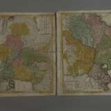 Homanns Erben, Zehn handkolorierte Landkarten - фото 3