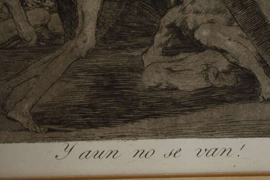 Francisco José de Goya, "Y aun no se van!" - photo 2