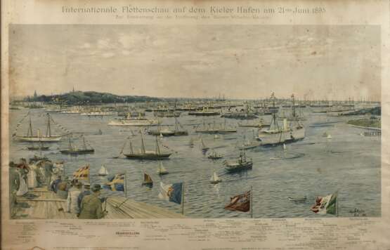 Internationale Flottenschau auf dem Kieler Hafen - photo 1