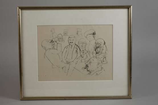 George Grosz, „Stammtischstudien“ - фото 2