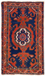 SEVEN OLD CARPETS. PERSIA, THE CAUCASUS, AMONG OTHER THINGS,