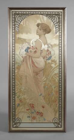 Alfons Mucha, "Der Sommer" - фото 1