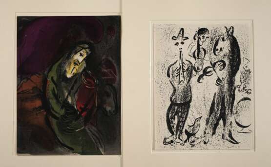 Marc Chagall, Zwei Lithographien - photo 1