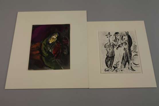 Marc Chagall, Zwei Lithographien - photo 5