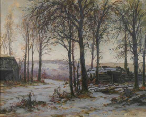 Karl Ludwig Prinz, Winterlandschaft - Foto 1