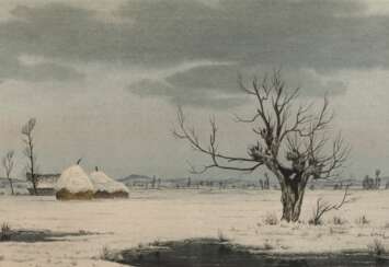 Hans Schiel, &quot;Winter in der Altmark&quot;