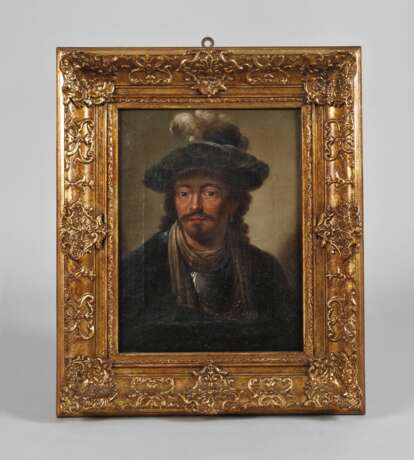 Rembrandtnachfolge, Herrenportrait - Foto 1
