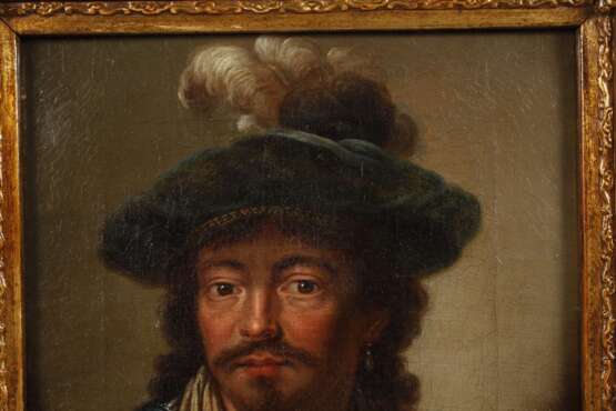 Rembrandtnachfolge, Herrenportrait - Foto 3