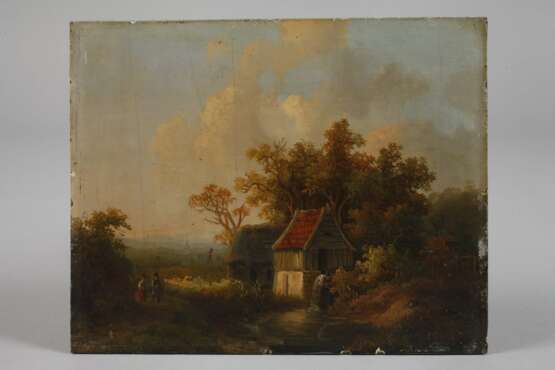 Willem de Klerk, attr., Romantische Landschaft - Foto 2