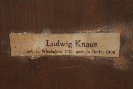 Ludwig Knaus, attr., Herrenportrait - photo 5