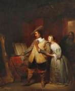 Картины. Karel Schmidt, Cromwell vor seinem Portrait
