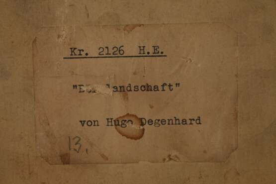 Hugo Degenhard, Berglandschaft - Foto 5